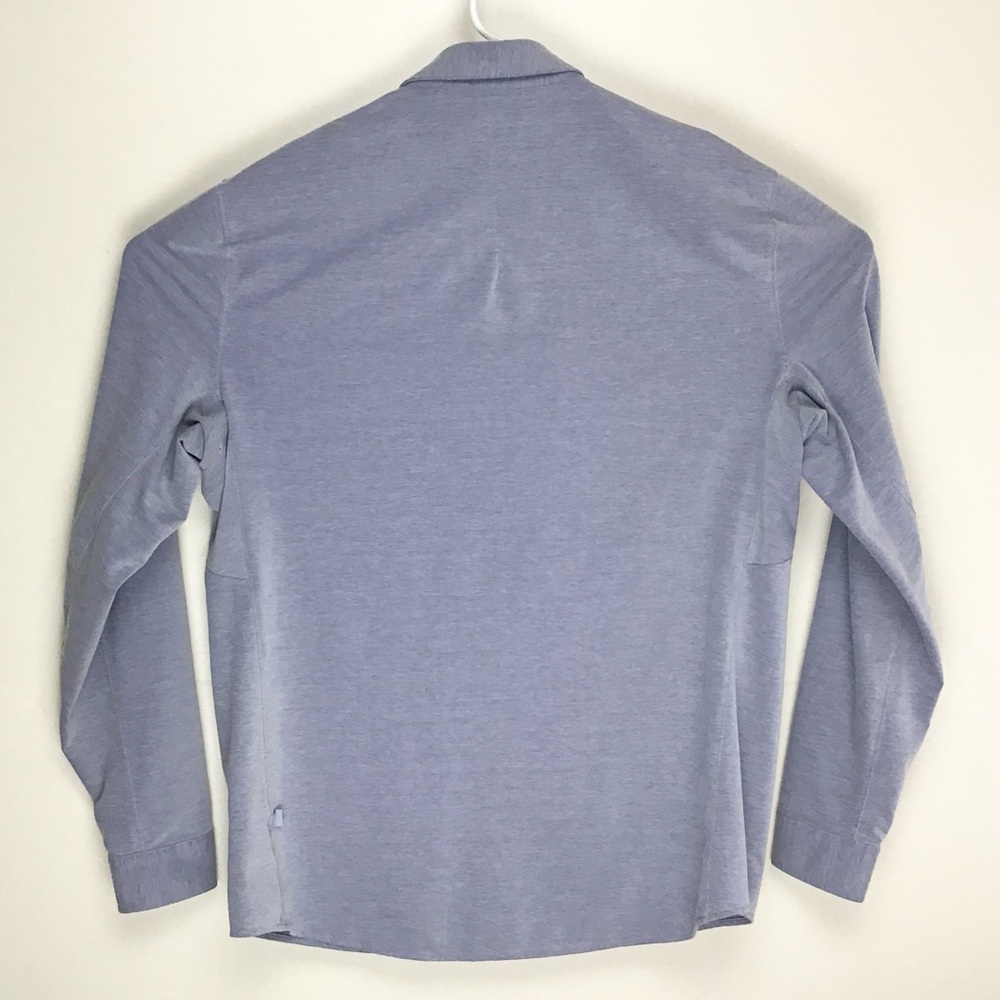 Lululemon men’s long sleeve button up shirt large - Picture 8 of 8